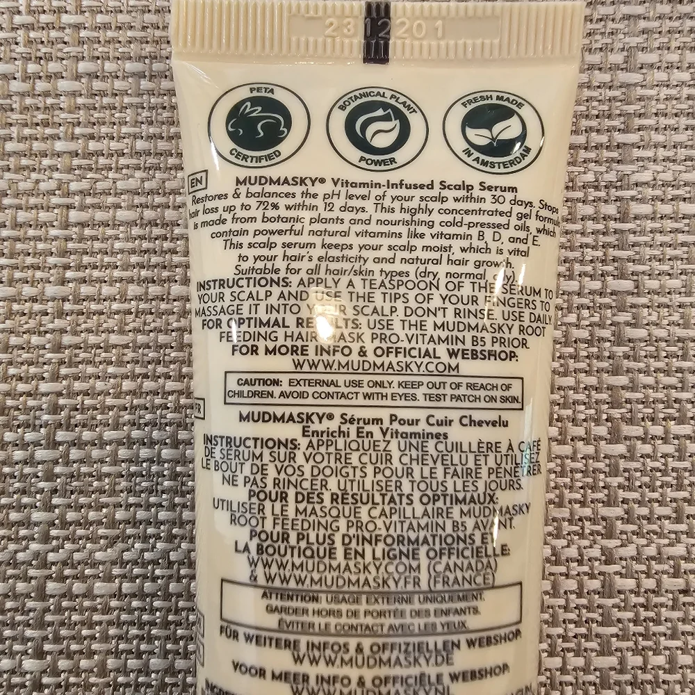 Mudmasky Vitamin Infused Scalp Serum